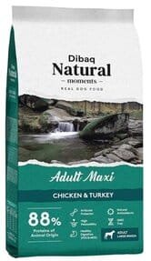 Pienso para perros adultos raza grande DIBAQ Natural Moments Adult Maxi