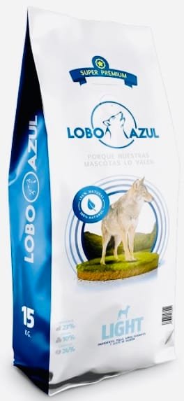 Pienso lobo azul light