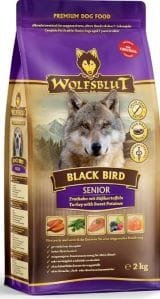 pienso perros senior Wolfsblut black bird