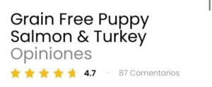 Pienso luego azul puppy reseña del producto imagen valoración